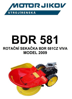 Technický nákres BDR 581 VIVA-2009