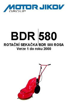 Technický nákres BDR 580 ROSA-do 2000