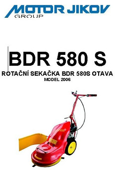 Technický nákres BDR 580S-3 OTAVA