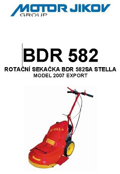 Technický nákres BDR 582SA-2 STELLA