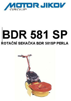 Technický nákres BDR 581SP PERLA