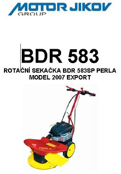 Technický nákres BDR 583SP PERLA