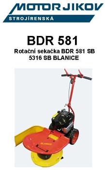 Technický nákres BDR 5316SB BLANICE