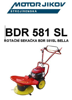 Technický nákres BDR 581SL BELLA