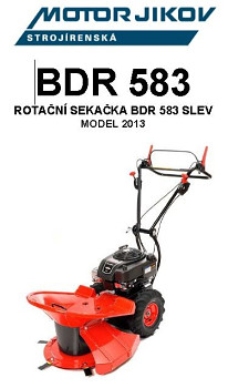 Technický nákres BDR 583SLEV VARIO-2013