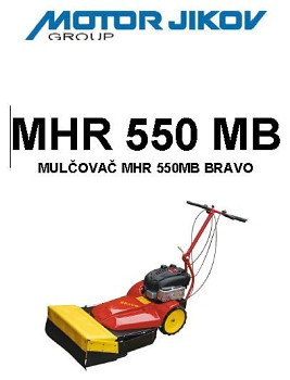 Technický nákres MHR 550MB BRAVO