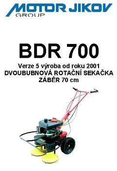 Technický nákres BDR 700-2001