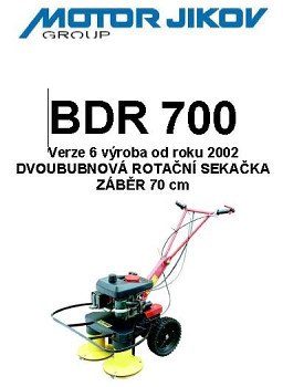 Technický nákres BDR 700-2002